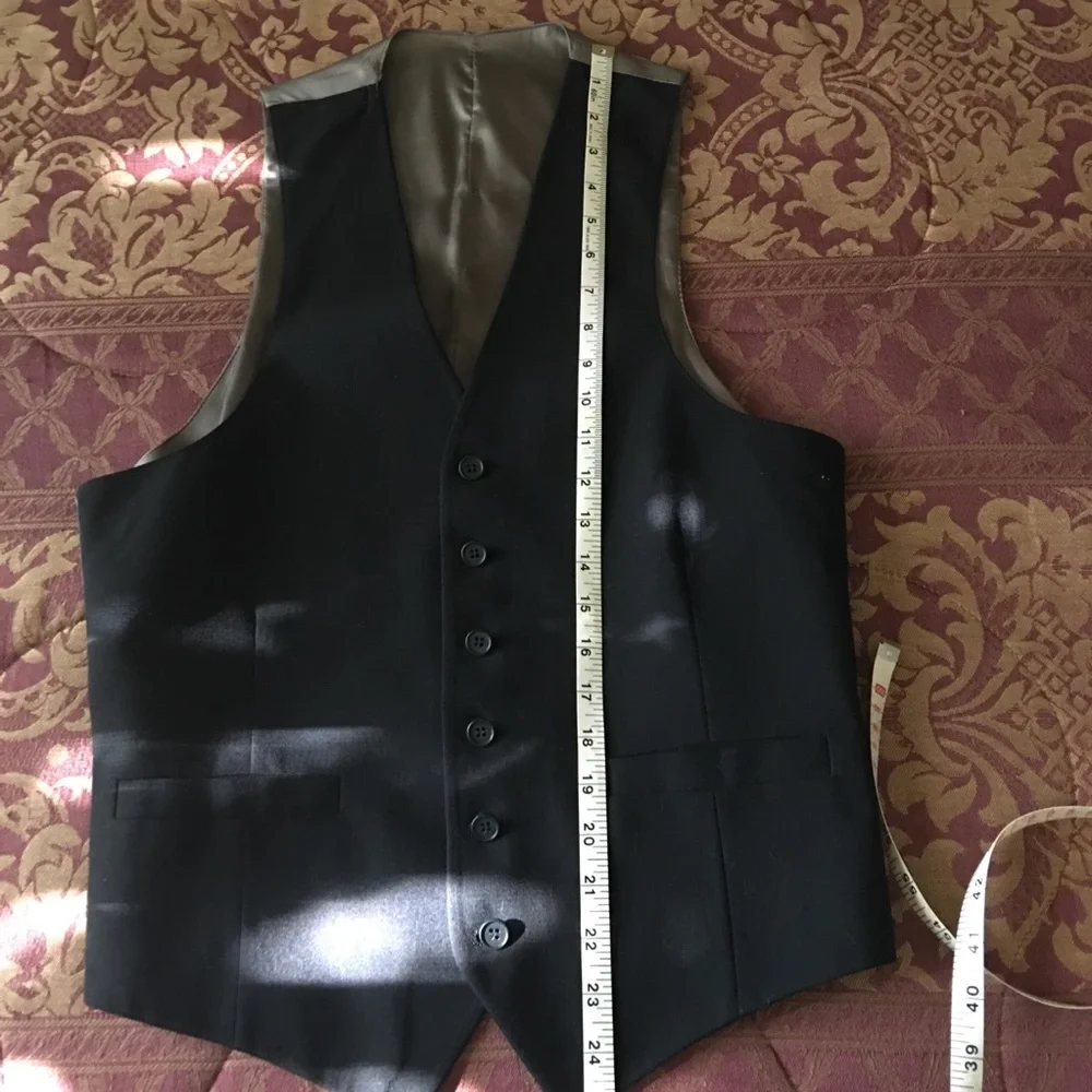 Men’s  or ladies Black and silver Vest Size M - Picture 7 of 10